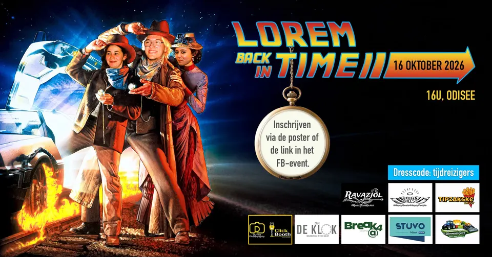 Affiche: Nadoop: Lorem Ipsum Back In Time