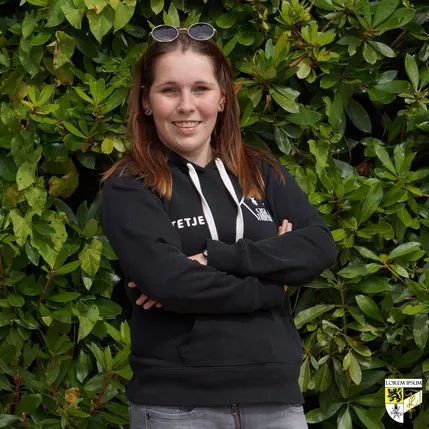 Portret van Stephanie Muylaert, Tetjes