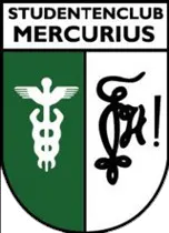 Schild van Studentenclub Mercurius